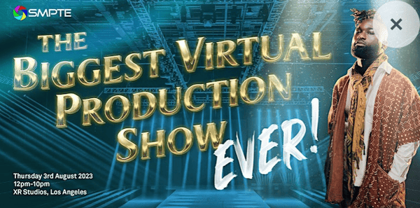 SMPTE unveils... the BIGGEST Virtual Production Show Ever! image